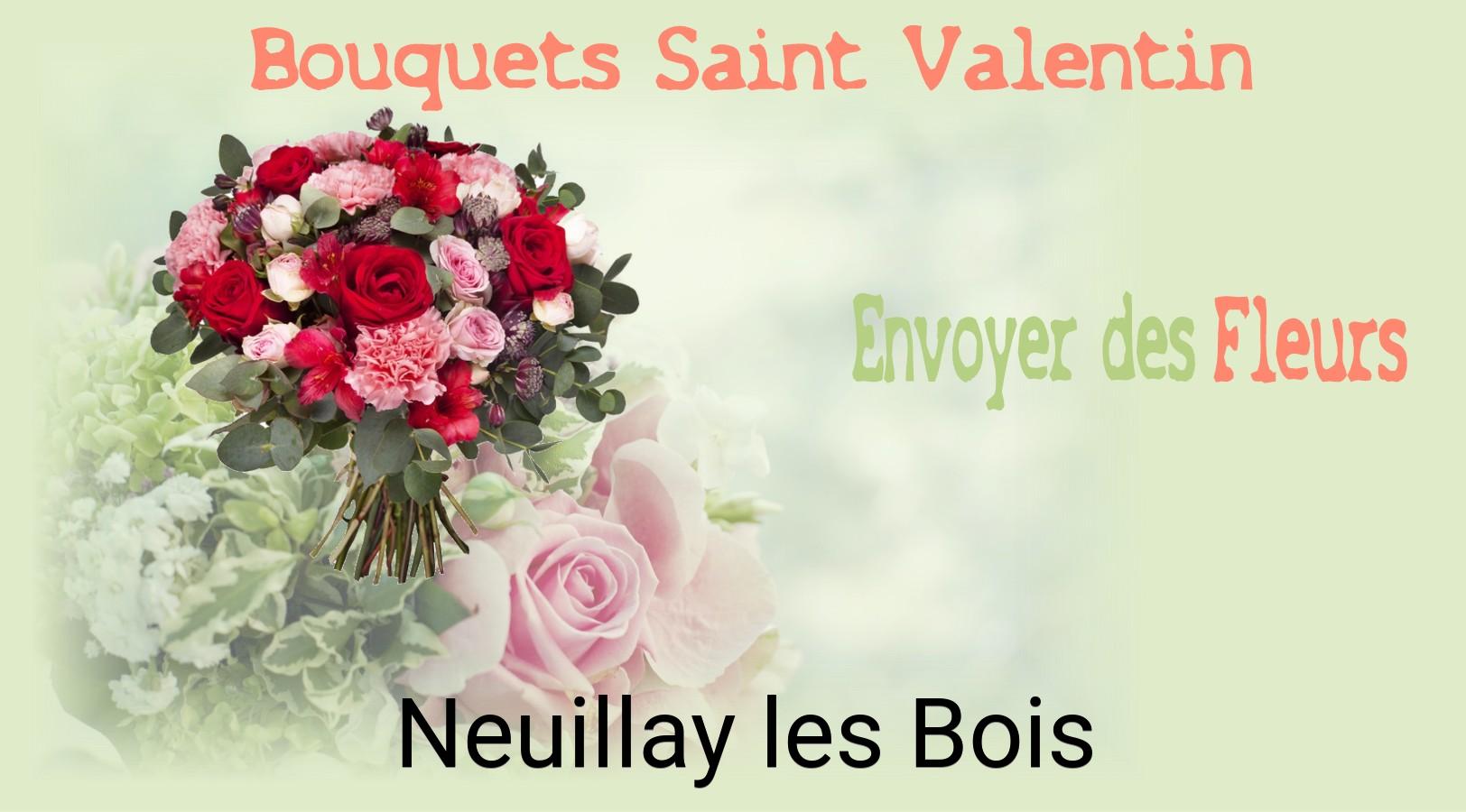 Roses de Saint-Valentin livrées à Neuillay-les-Bois